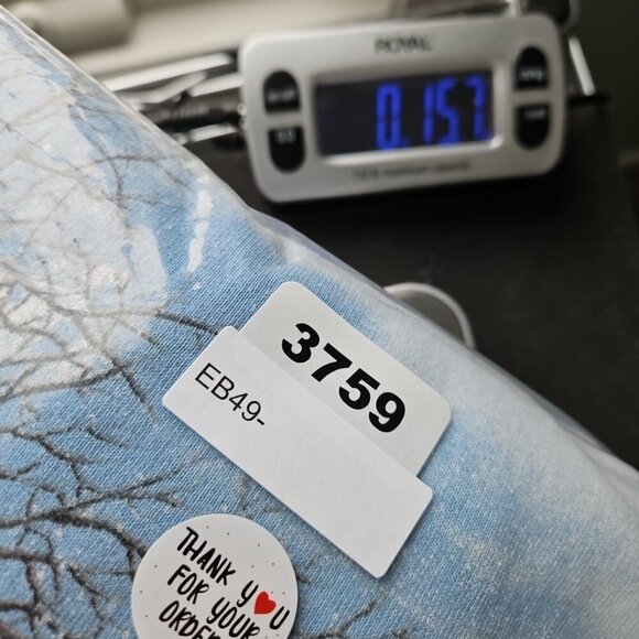 Vtg 80s 90s All Over Print Winter Wonderland Nature Sweatshirt Art Graphic XL - Picture 14 of 14